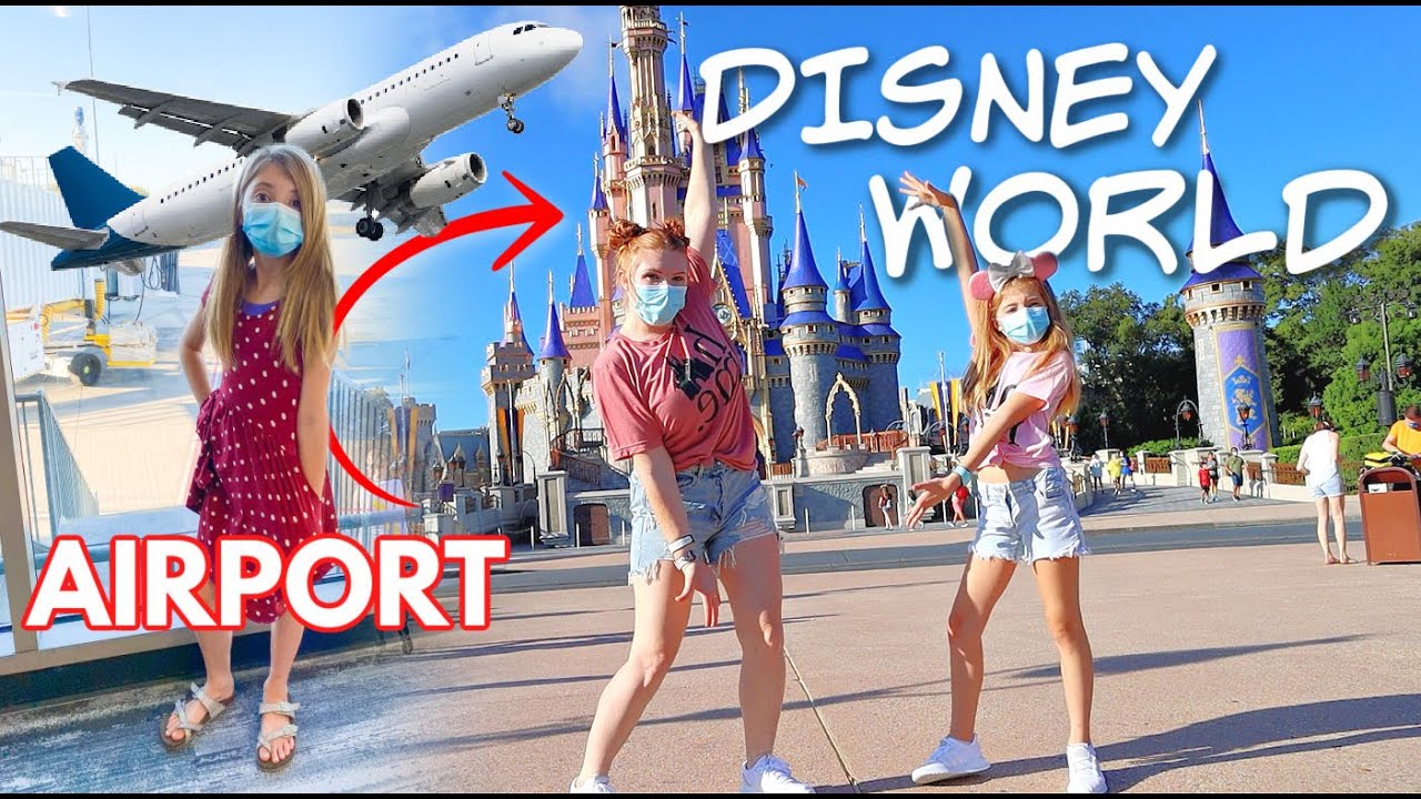 24 HOUR journey to DISNEY WORLD 2020 (Mom & daughter FIRST TIME trip)