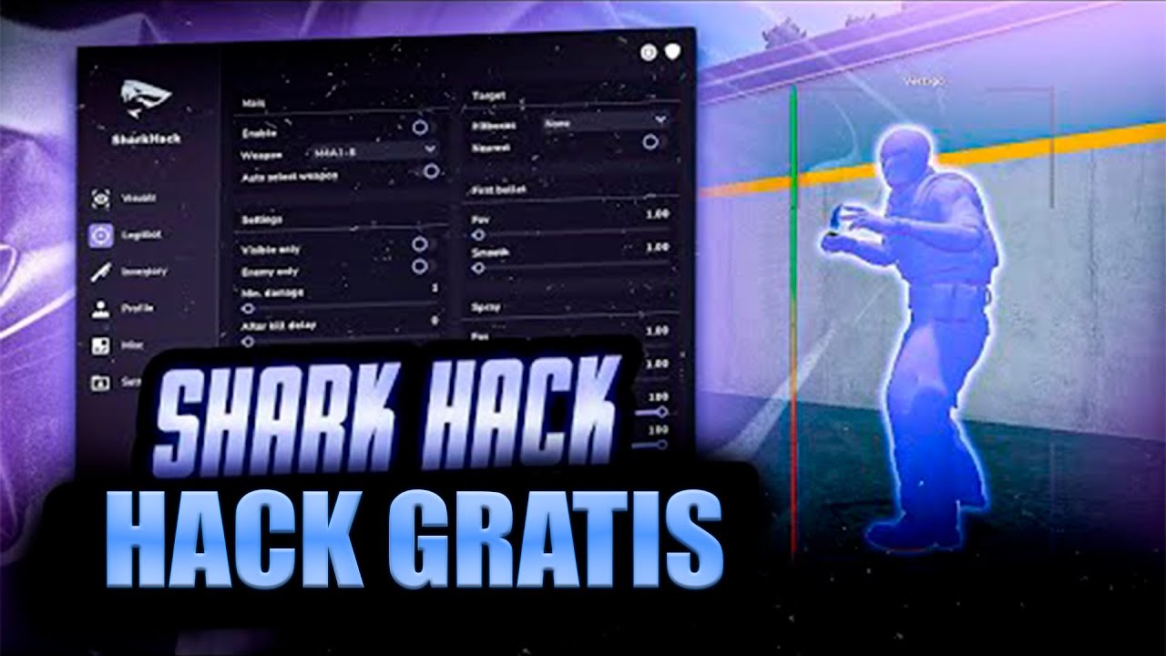 MELHOR HACK GRÁTIS PARA CS2! ft. sharkhack
