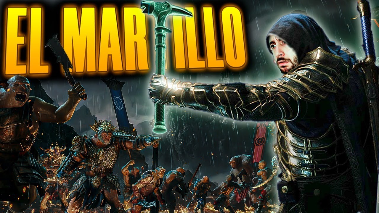 🔨 ¿EL MARTILLO PUEDE VENCER ORCOS DE HACKER? 🤔 LO COMPROBAMOS | SOMBRAS DE GUERRA