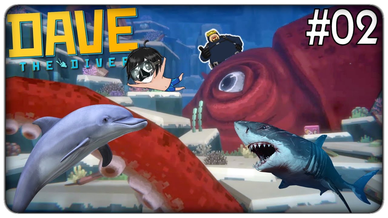 AIUTIAMO I DELFINI E CATTURIAMO UNO SQUALO MA CTHULHU SI ARRABBIA | Dave the Diver - ep.02