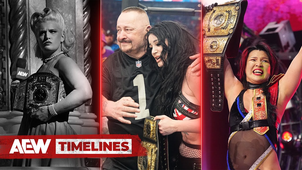 AEW Women's World Championship Title Changes! | AEW Timelines