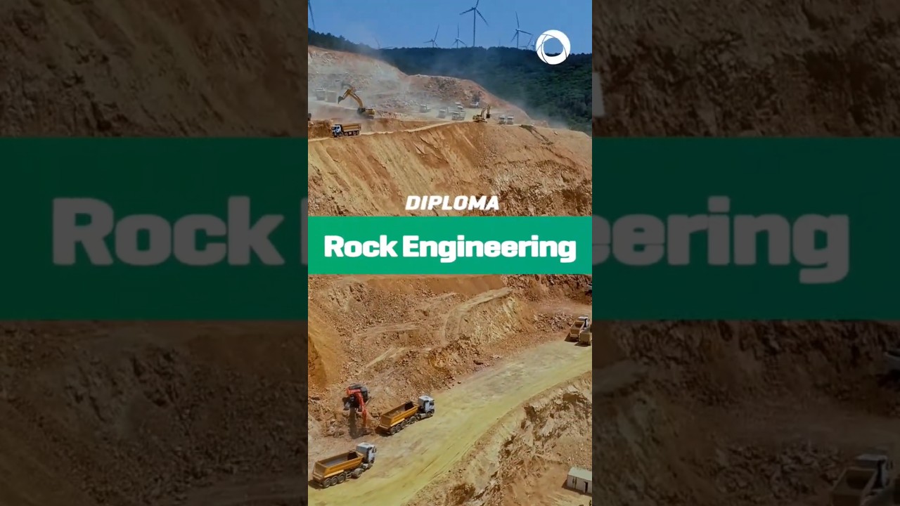 Rock Engineering Diploma  #rockmechanics #geomechanics #rockengineering