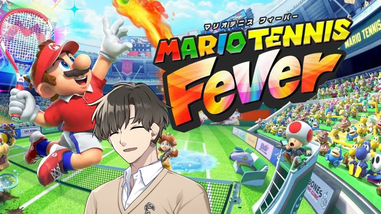【マリオテニス フィーバー】推しがいるときいて（テレサ）遊んでみよう！！