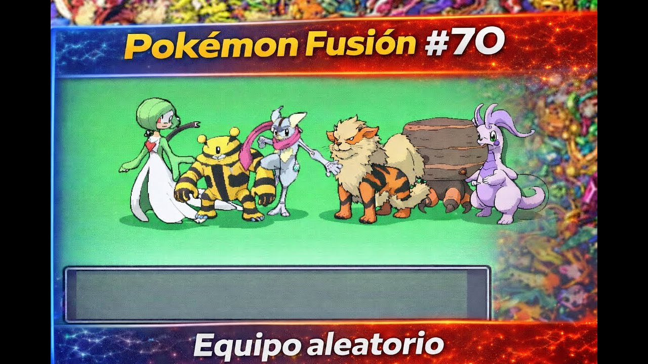 Pokemon Fusion #70 Equipo aleatorio