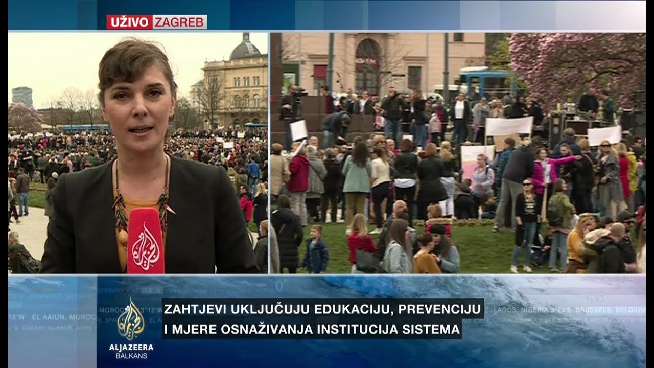Zagreb: Protesti protiv porodičnog i svakog drugog nasilja
