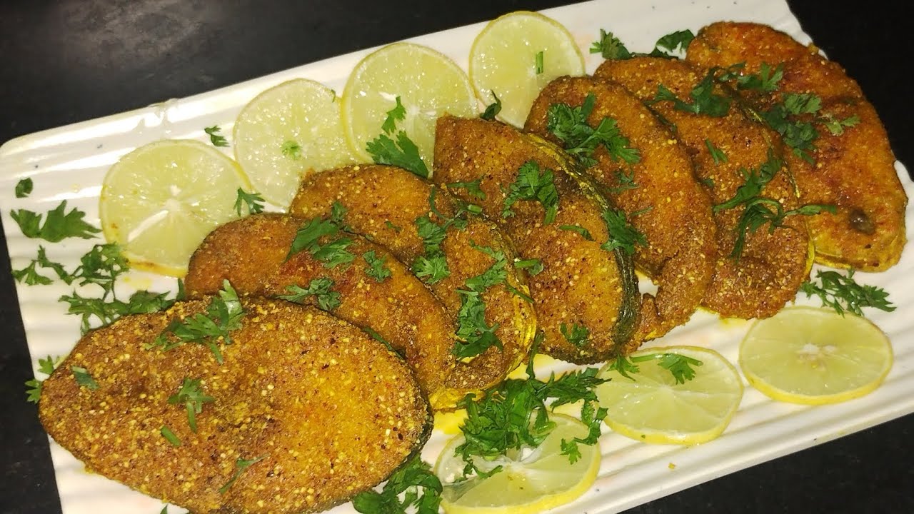SURMAI FISH FRY|सुरमई फिश फ्राय |kurkuri spicy fish fry |simpale easy fish fry |
