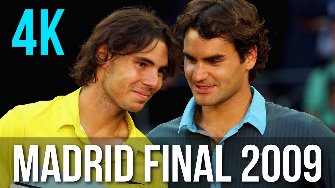Roger Federer vs Rafael Nadal - Madrid 2009 ● 4K