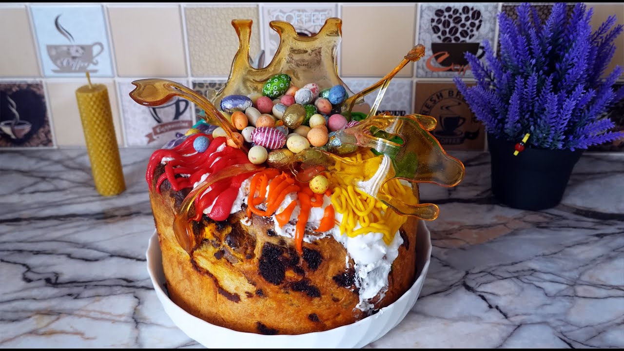 Croissant Loaf Rainbow Easter Bread | Aesthetic | Atmospheric