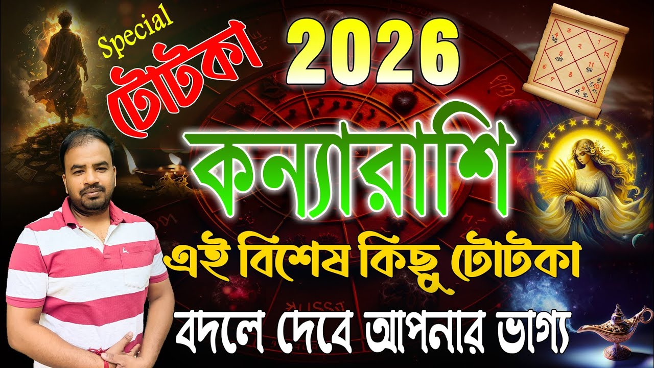 কন্যারাশি - এই বিশেষ কিছু টোটকা বদলে দেবে আপনার ভাগ্য ! Kanya Rashi 2026