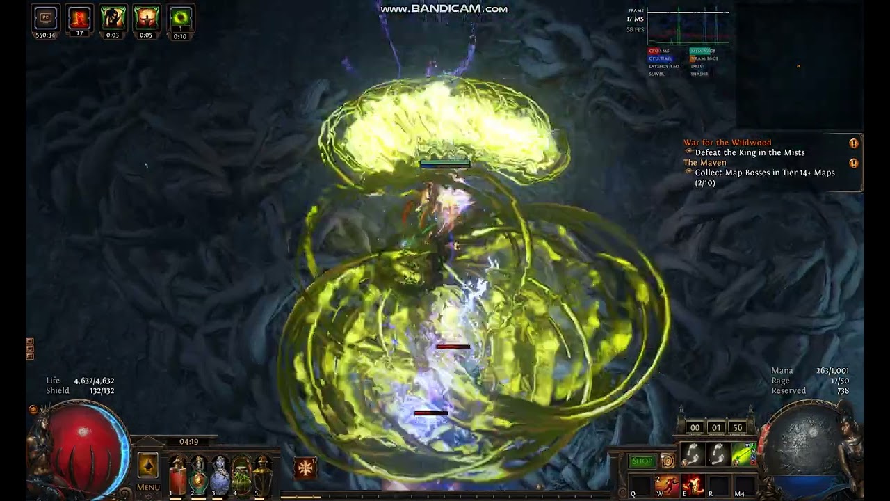 [Poison CA Pathfinder lv97] Mist King 3.23 Affliction