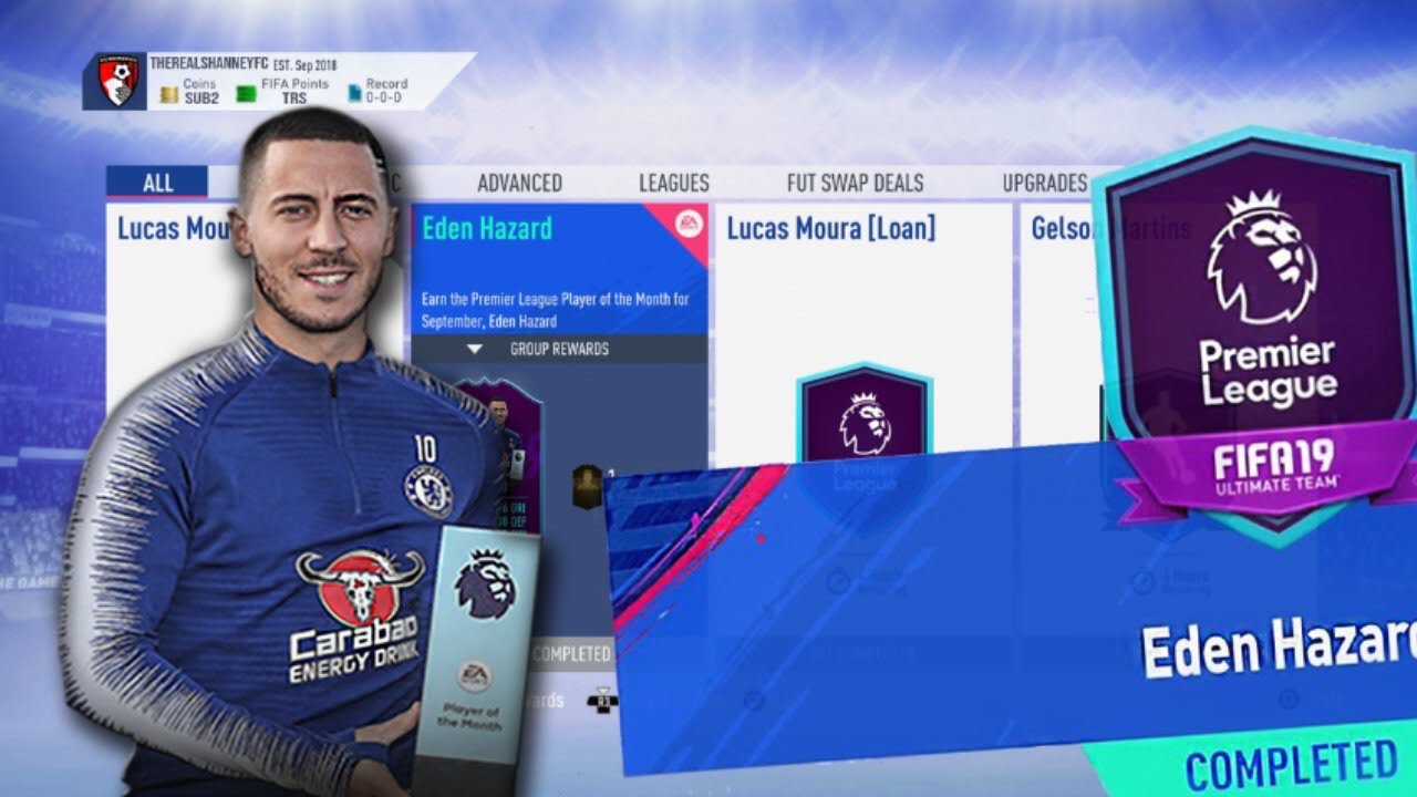 Fifa 19 Eden Hazard POTM SBC COMPLETED