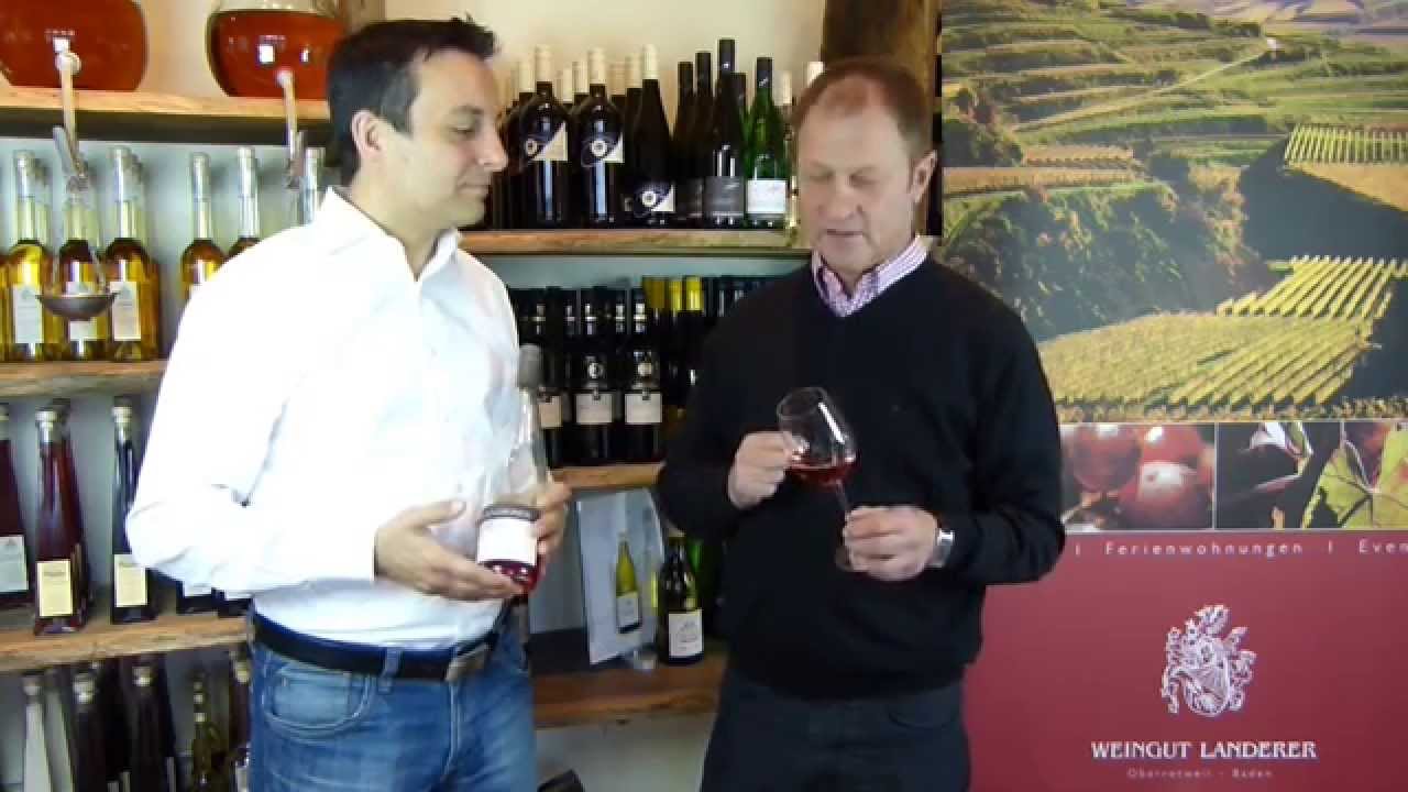 wojtun.com: Sp&auml;tburgunder Ros&eacute; - Weingut Landerer