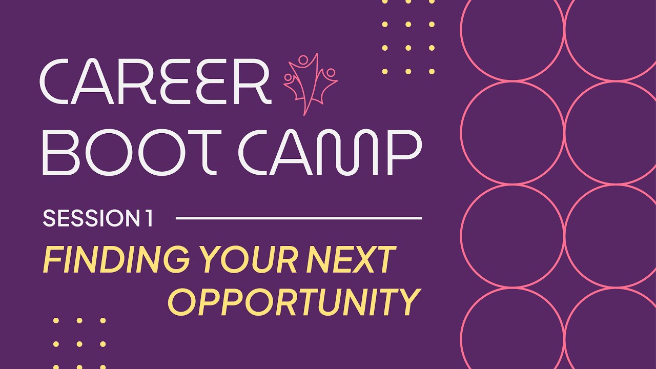 Finding your next opportunity