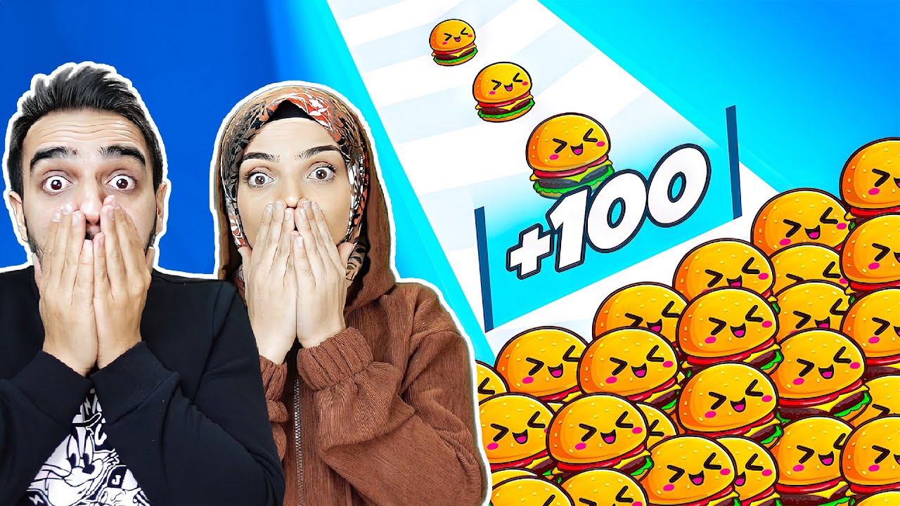 HAMBURGER ORDUSU MU ?! 😱 Food Run