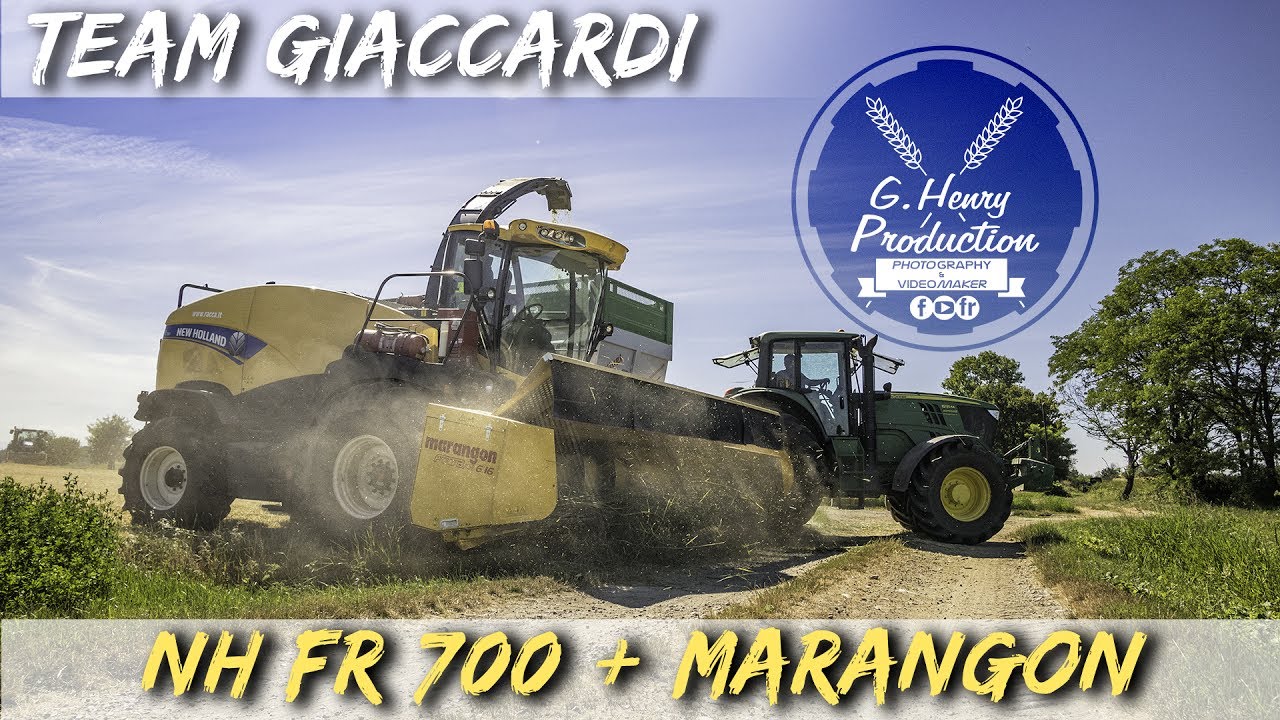 New Holland Fr 700 +  Marangon Foldbar 6.16| Team Giaccardi [Product Video]