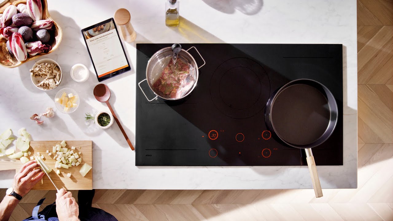 ATAG Celsius°Cooking™ inductiekookplaat - koken tot op de graad nauwkeurig