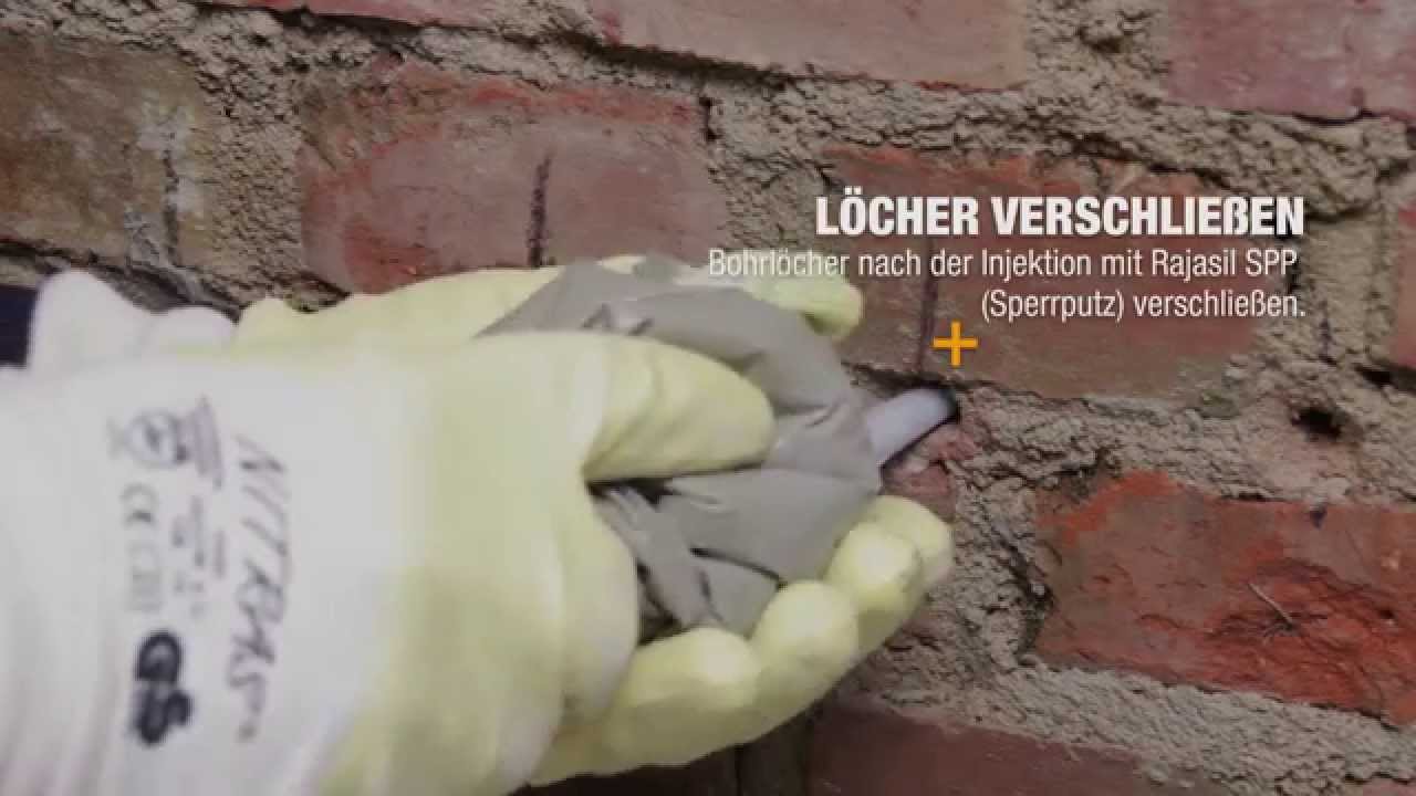 Horizontale Abdichtung mit Injektionscreme - Kellerw&auml;nde vor aufsteigender Feuchtigkeit sch&uuml;tzen