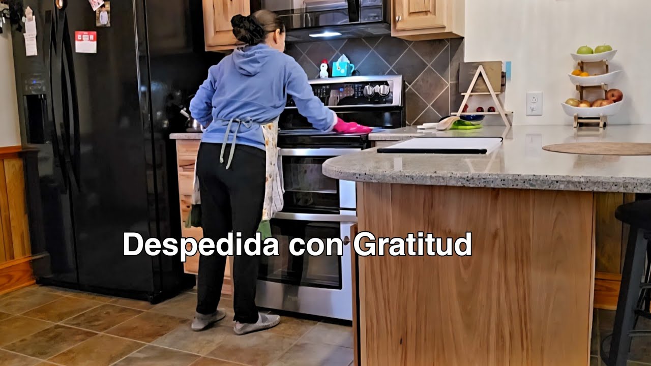 💛Despido con Gratitud estos días/Calmante Limpieza en la Cocina✨️/ Cozy Vlog