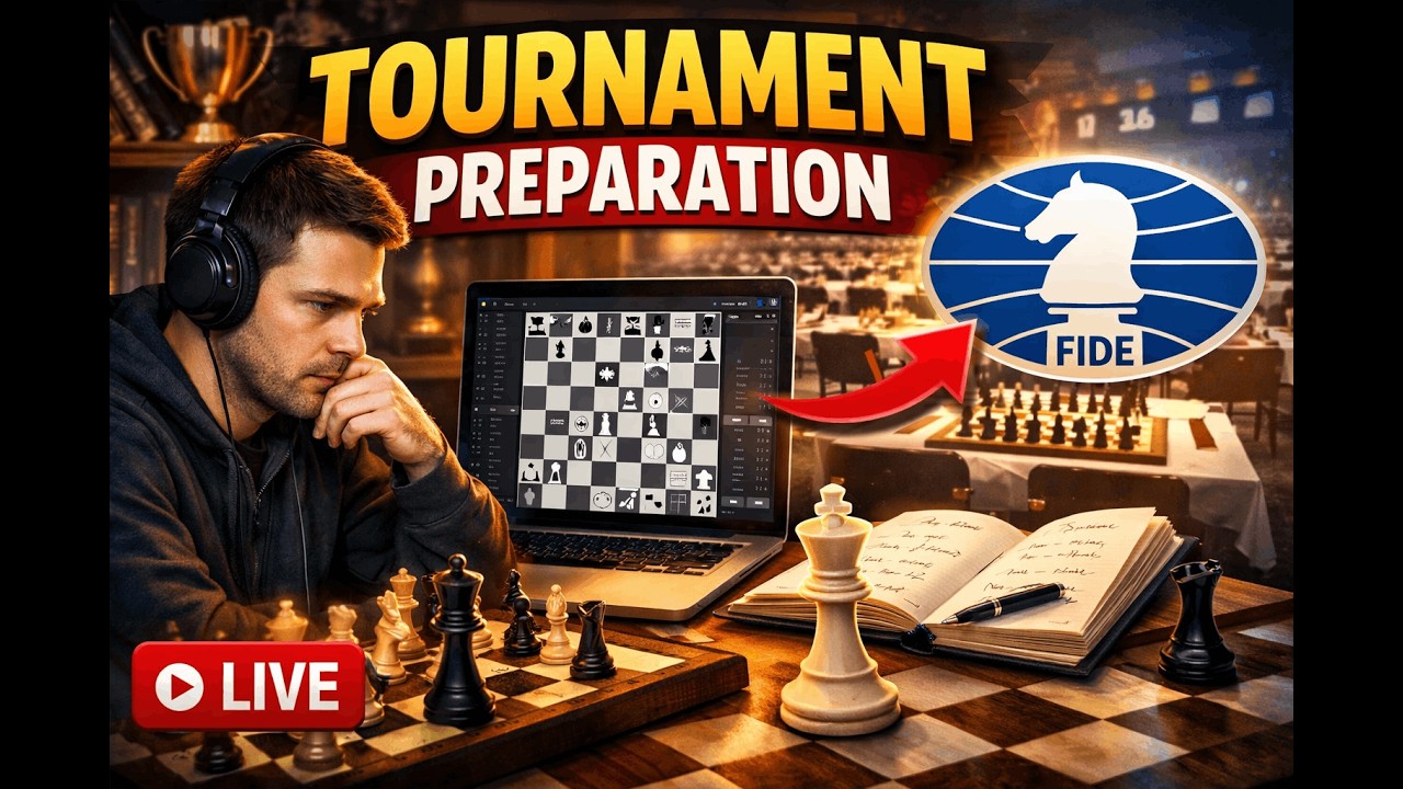 Tournament Prep LIVE ♟️🔥 Live Chess Stream | Chess Live