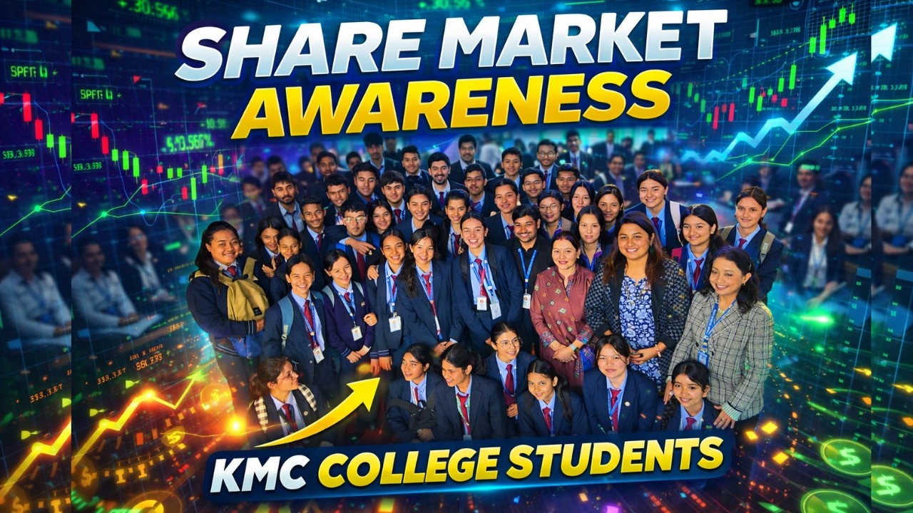 Share Market Awareness Program Nepal | KMC College Students Visit Our Office