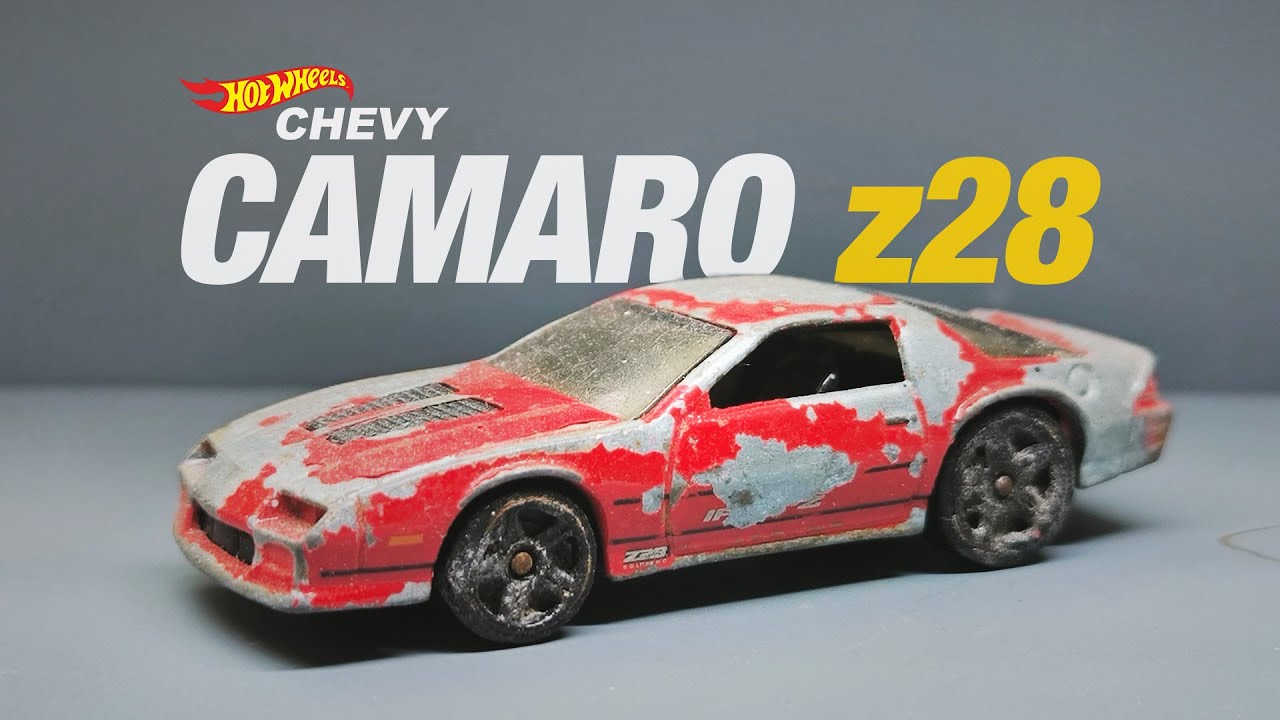 Epic Transformation Hot Wheels Camaro IROC-Z Goes Twin-Turbo for Drag Racing!