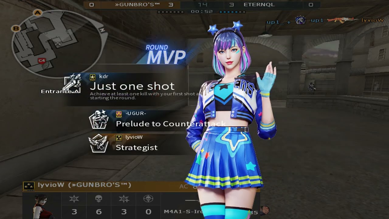 GUNBROS VS Eternal 42 KİLL [CROSSFIRE CLAN WAR] #77 #crossfire