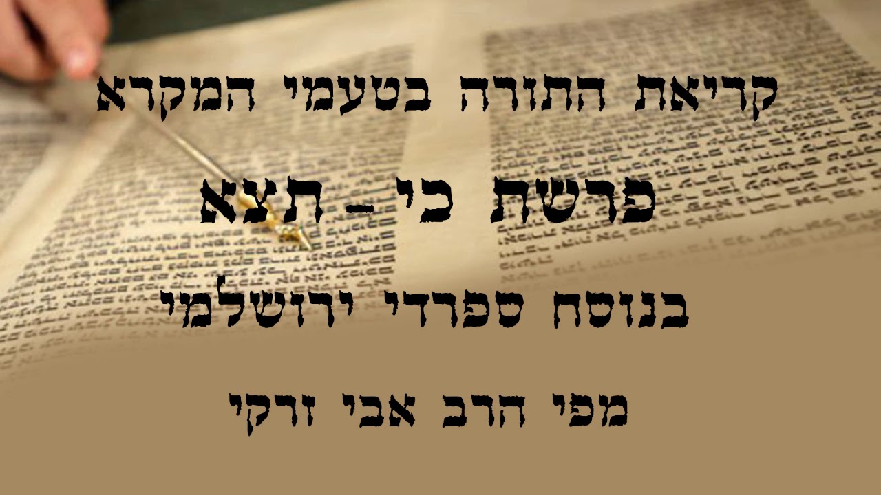 הרב אבי זרקי- קריאת התורה פרשת 