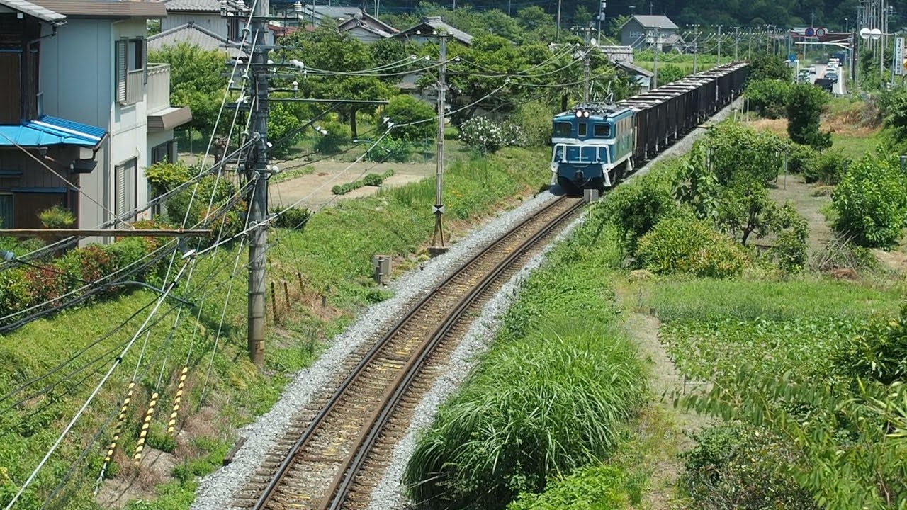 秩父鉄道デキ500形　秩父鉄道秩父本線波久礼〜樋口