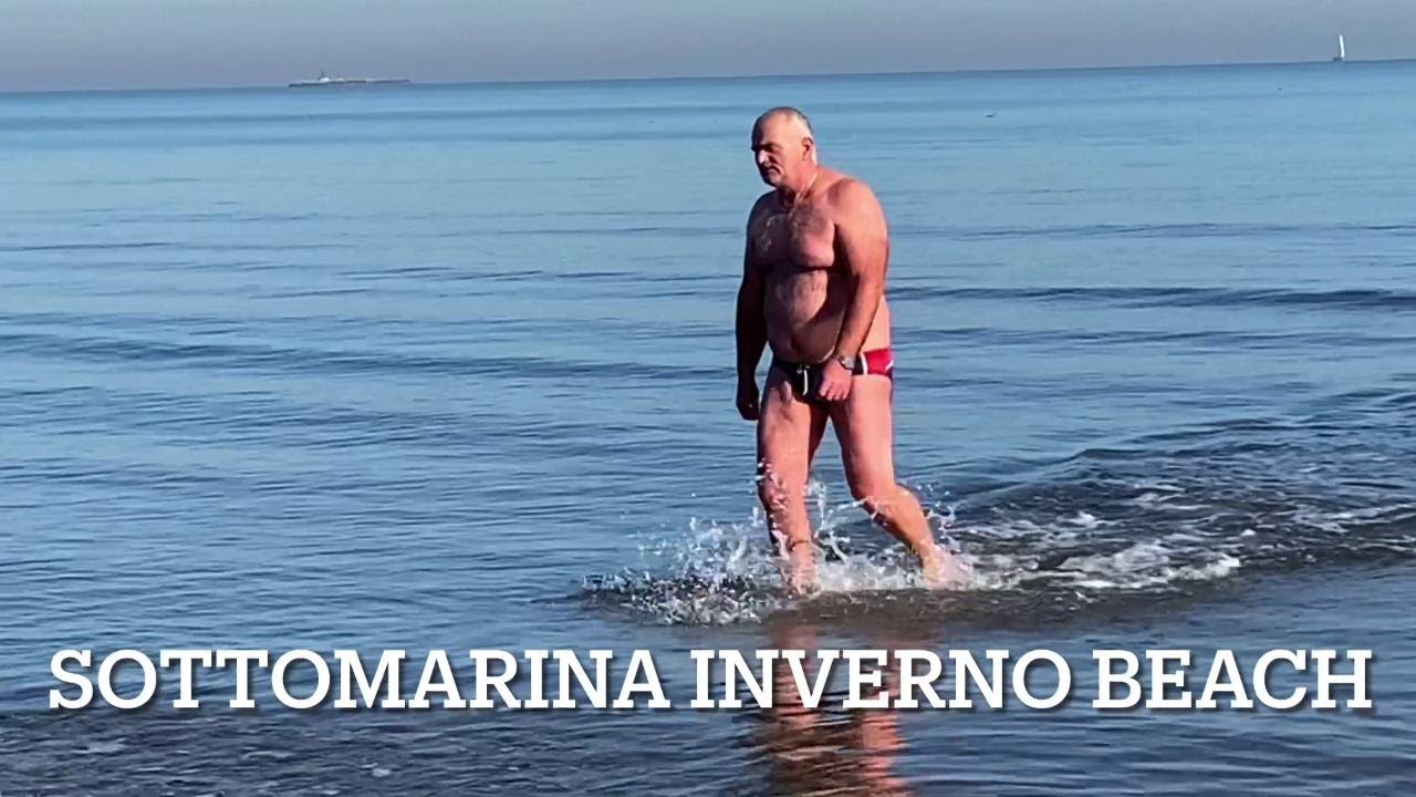 Sottomarina: si fanno chiamare ibernauti, fanno il bagno in mare d'inverno