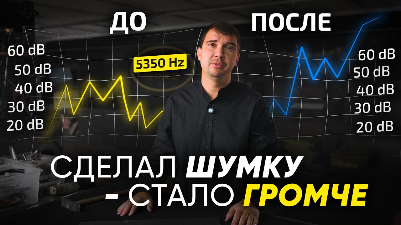 КАК ШУМОИЗОЛЯЦИЕЙ можно НАВРЕДИТЬ своему АВТОМОБИЛЮ ? ОБ этом МАЛО кто ЗНАЕТ !