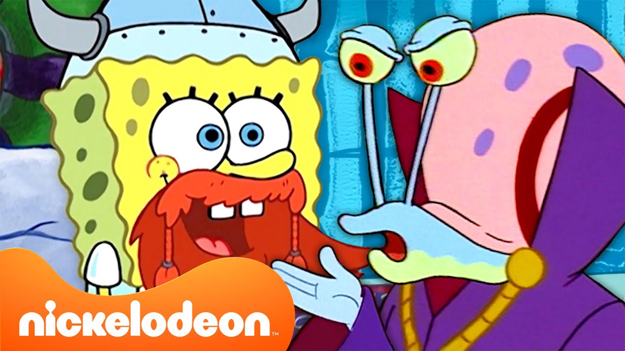スポンジ・ボブ | スポンジ・ボブの初めての瞬間！50分🍍 | @SpongeBobOfficial | ニコロデオンジャパン