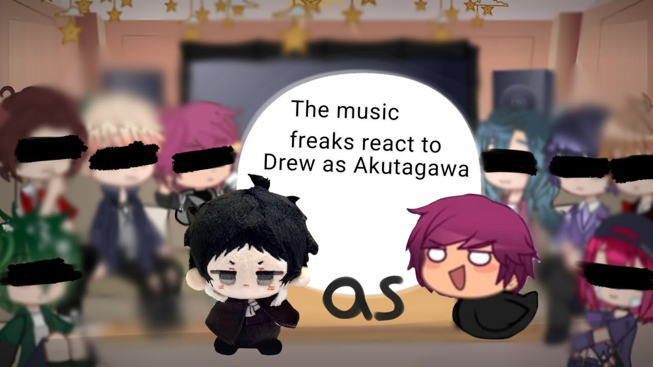TMF REACT TO DREW AS RYŪNOSUKE AKUTAGAWA || BSD x TMF || part 1/2
