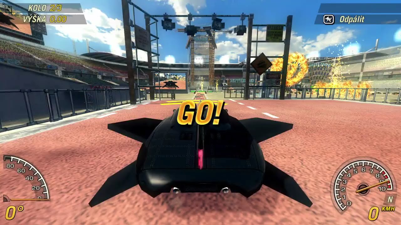 FlatOut 2 - High Jump with Flatmobile