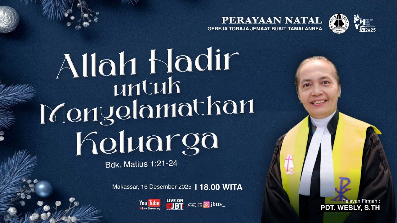 PERAYAAN NATAL GEREJA TORAJA JEMAAT BUKIT TAMALANREA