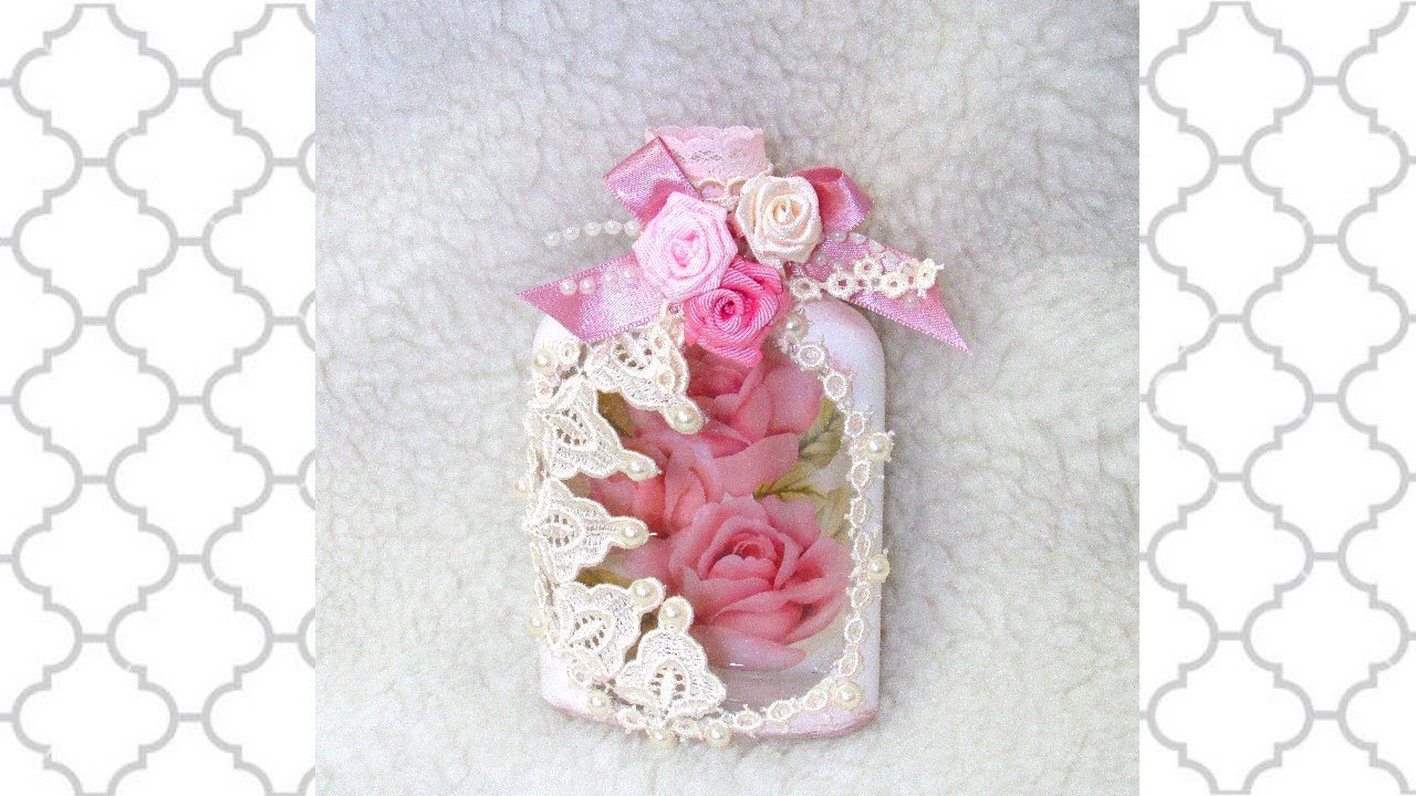 Como Fazer Decoupage Invertida