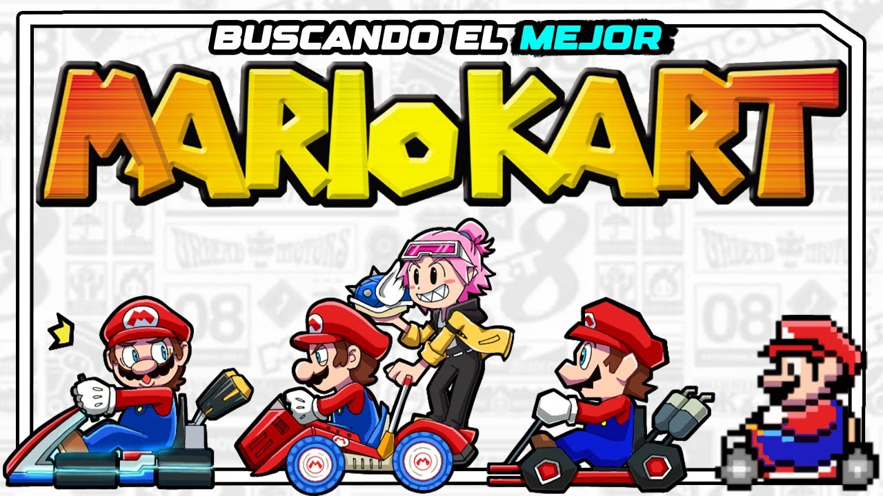 Jugue TODOS los MARIO KART | ¿cual es el MEJOR?