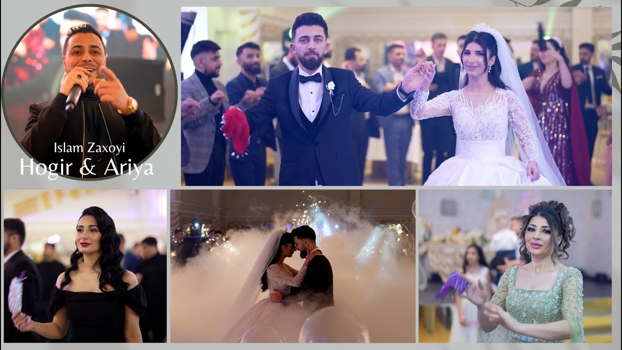 Islam Zaxoyi 2023 Hogir & Ariya Hochzeit اسلام زاخوي رقص  شيخاني
