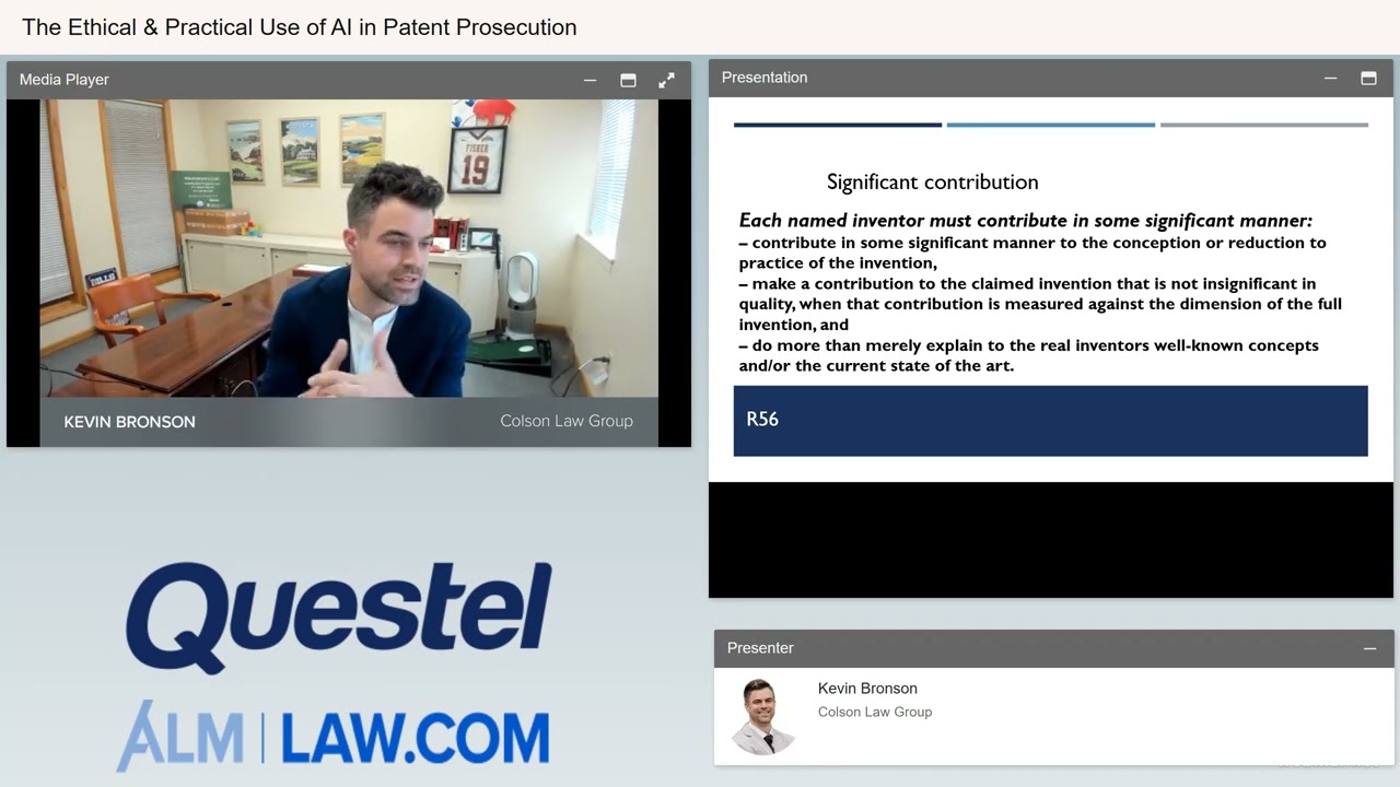 The Ethical and Practical Use of AI in Patent Prosecution