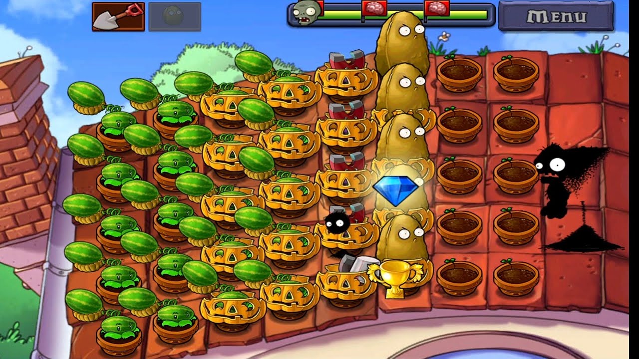 Plants VS Zombies - Mini Games: Column Like You See 'Em (Complete Gameplay And Walkthrough)