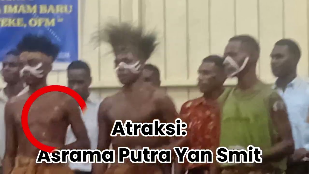 Pesta Nama Pelindung Asrama Yan Smit dan Misa Perdana RP. Ambrosius Weke, OFM @CaritasAsmat 