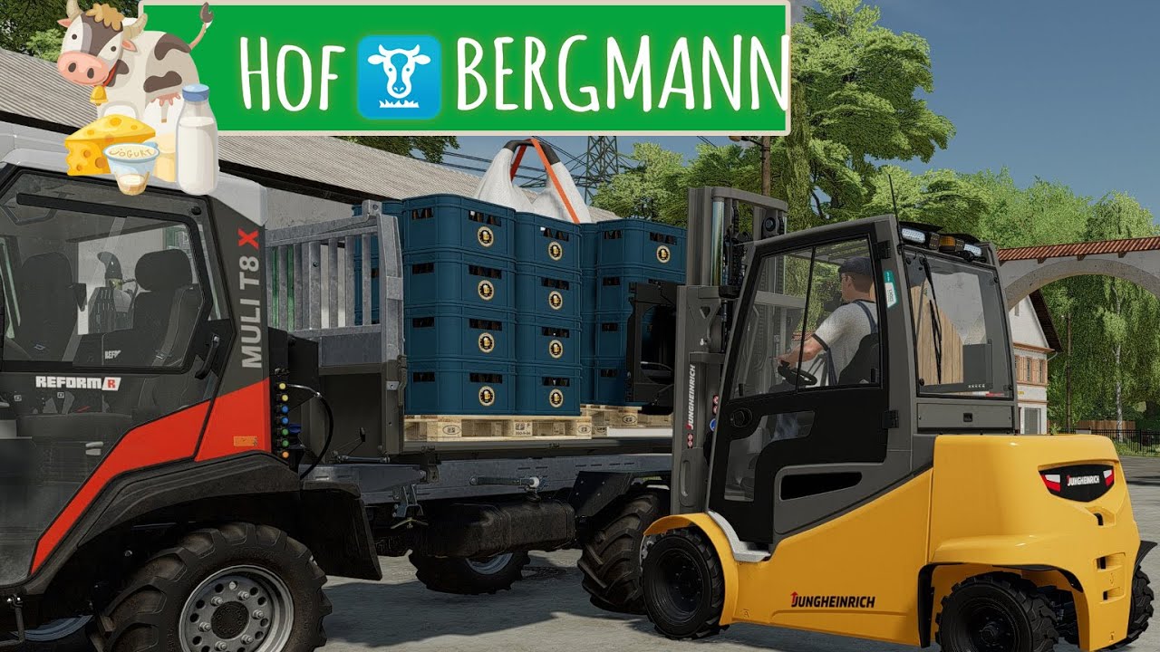 LS22 HOF BERGMANN [1.3.0.0] #21 : Leergut Kisten für die Brauerei | FARMING SIMULATOR 22