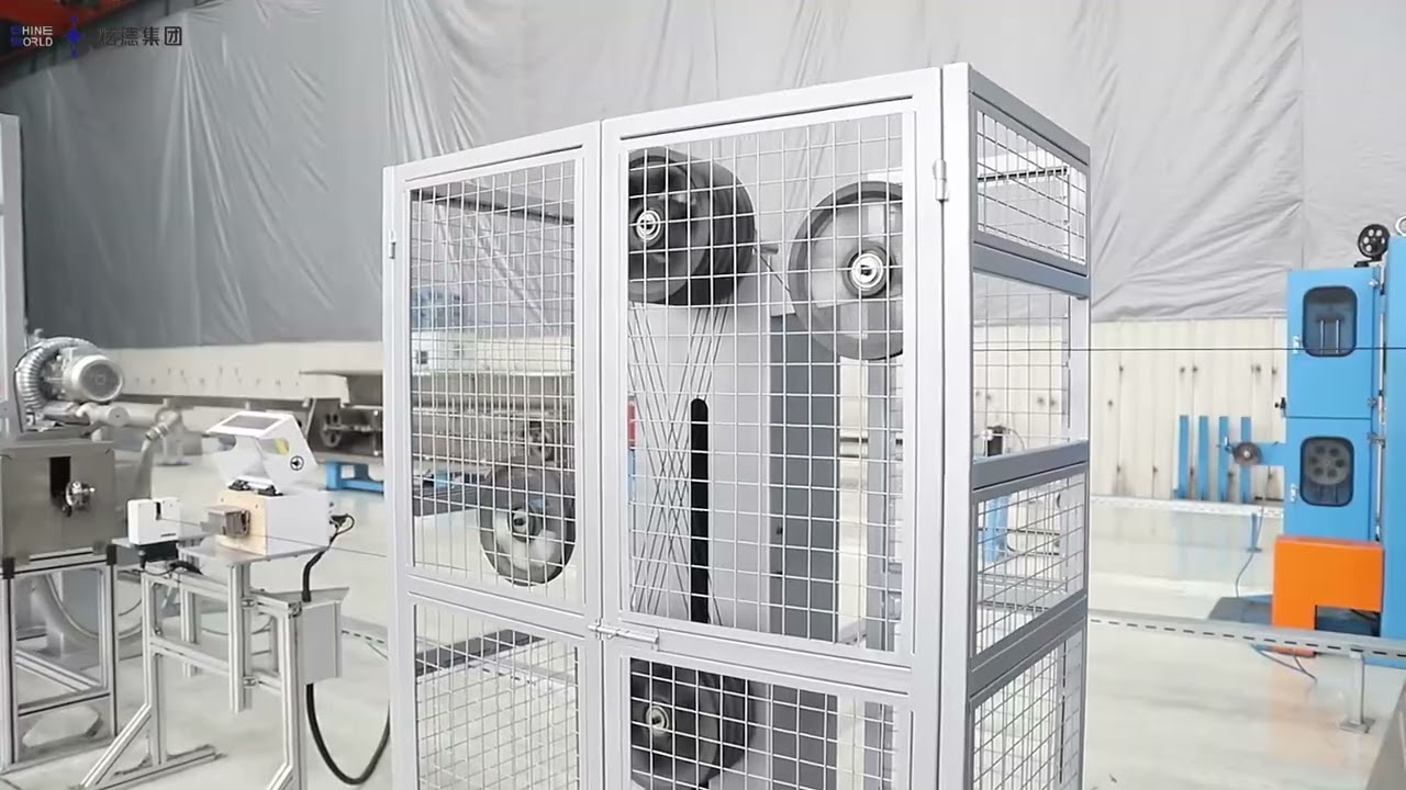 炫德集团高速生产线100+60 High Speed Extrusion Line