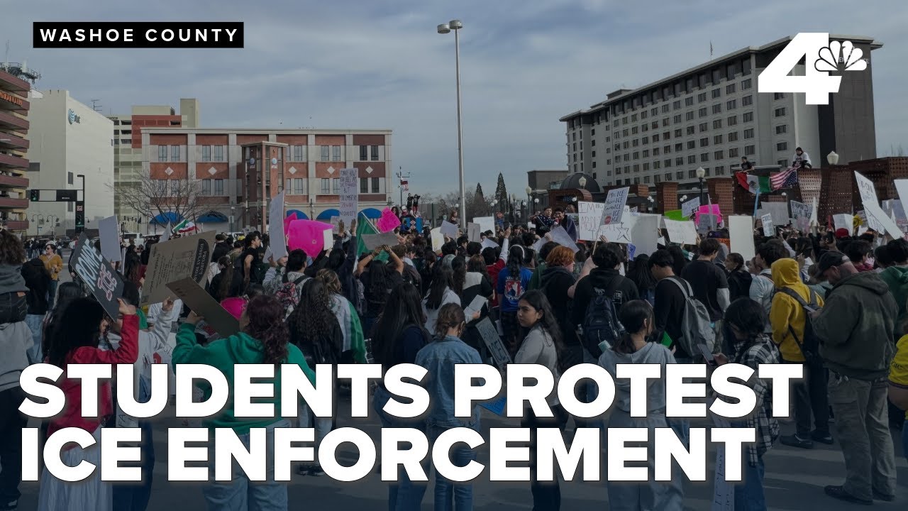 ICE protests: Thousands of northern Nevada students participate in walkouts