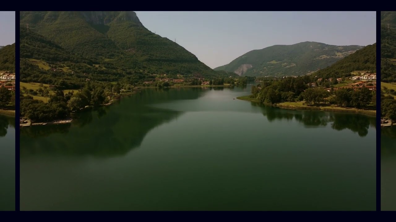 Italian discoveries by drone - Lago d'endine