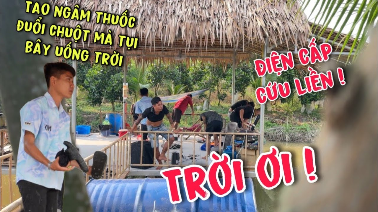 TNB - Chơi Lớn Ngâm Dép Dô CoCa Cho Cả Đám Uống Và Cái Kết...