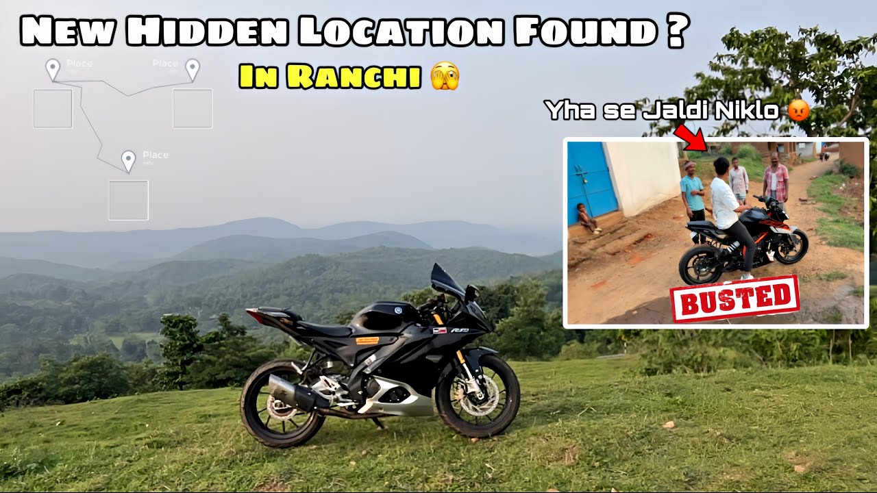 Unseen Location Found In Ranchi ? 😲 Yha Se Niklo Jaldi 😡 || Group Ride Ever 🔥