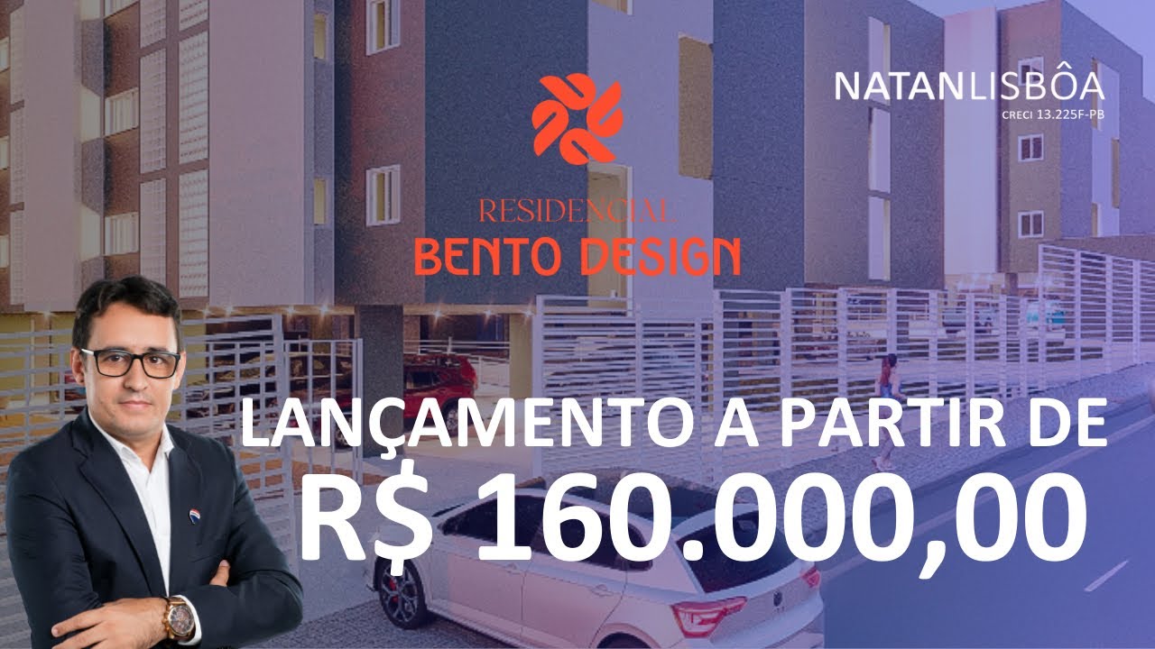 Apartamentos a partir de R$ 160 mil em Campina Grande, PB