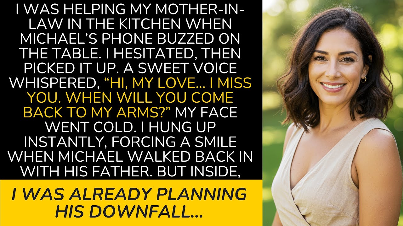 I Answered My Husband’s Call—What I Heard Made Me Tremble… The Next Day I Destroyed His Perfect Lie