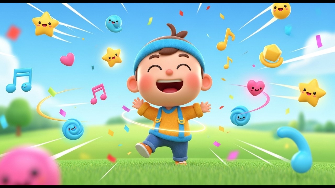 Shapes in the Playground Band Song for Kids | Learn Shapes & Fun Nursery Rhyme, Baby Songs ◼️