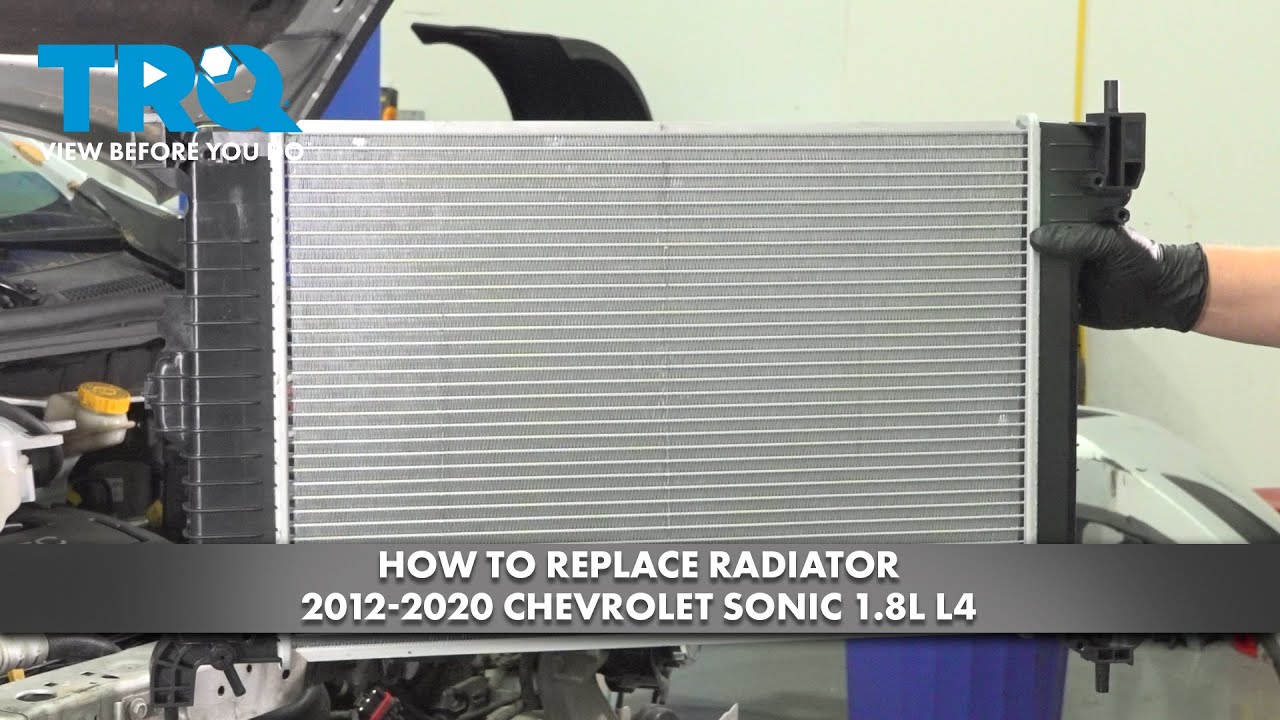 How to Replace Radiator 2012-2020 Chevrolet Sonic 1.8L L4